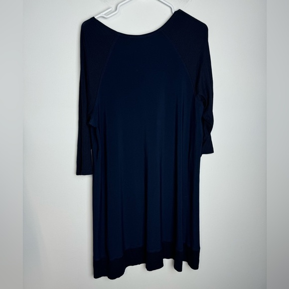 Sympli Tunic Dress Navy Blue 14 - Picture 2 of 8